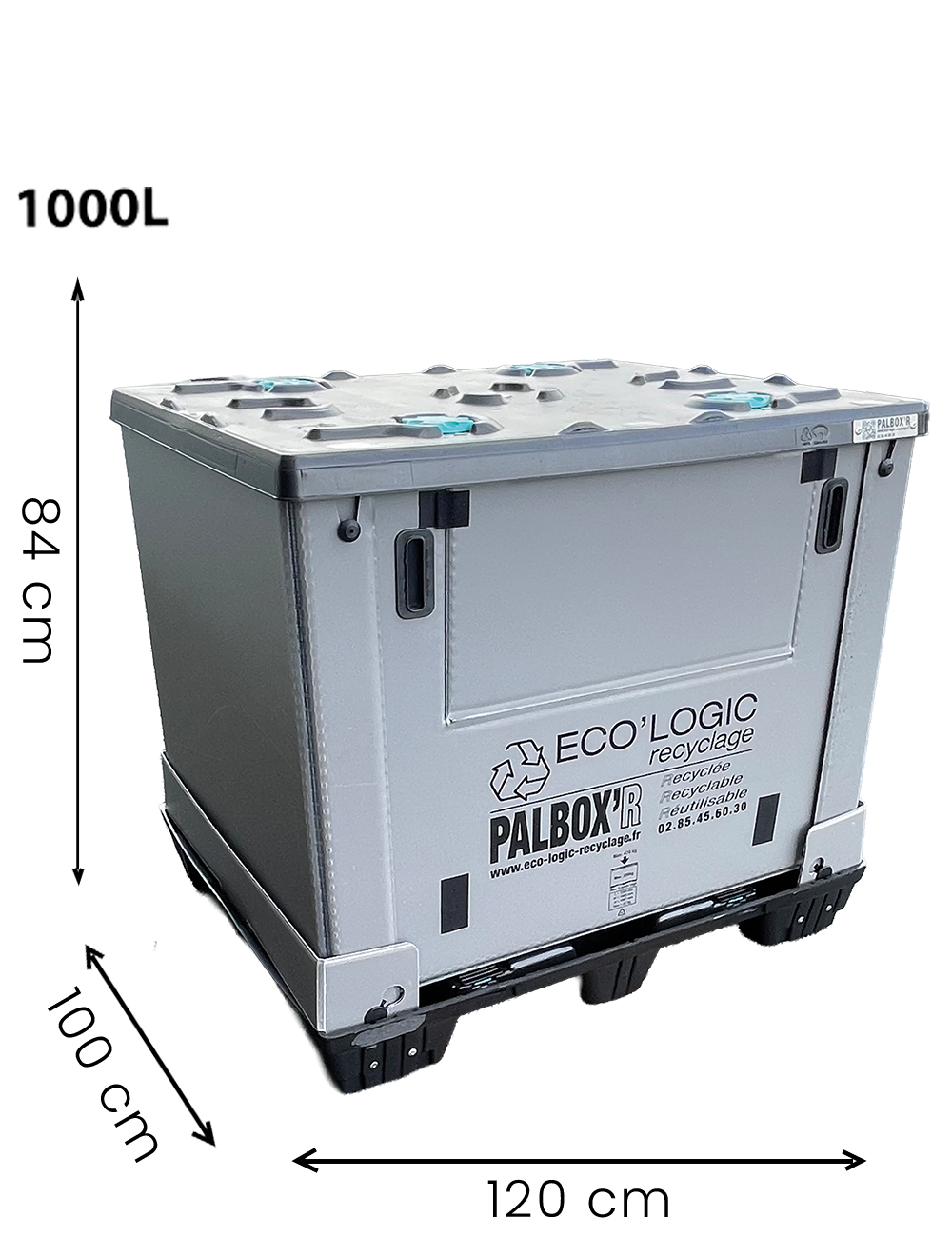 Contenant recyclage EPI